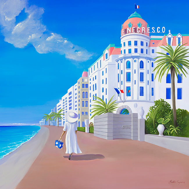 Le Negresco - Original Painting - available as Print